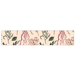 Watercolor Floral Seamless Pattern Small Flano Scarf