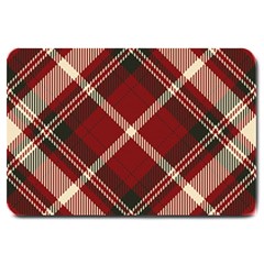 Tartan Scotland Seamless Plaid Pattern Vector Retro Background Fabric Vintage Check Color Square Large Doormat  by BangZart