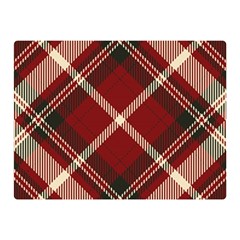 Tartan Scotland Seamless Plaid Pattern Vector Retro Background Fabric Vintage Check Color Square Double Sided Flano Blanket (mini) 