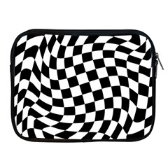 Weaving Racing Flag, Black And White Chess Pattern Apple Ipad 2/3/4 Zipper Cases by Casemiro