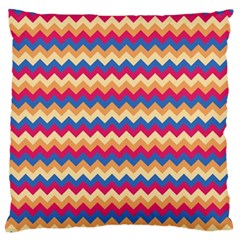 Zigzag Pattern Seamless Zig Zag Background Color Standard Flano Cushion Case (two Sides)