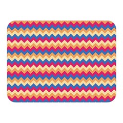 Zigzag Pattern Seamless Zig Zag Background Color Double Sided Flano Blanket (mini) 