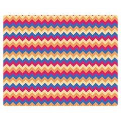 Zigzag Pattern Seamless Zig Zag Background Color Double Sided Flano Blanket (medium) 