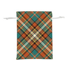 Tartan Scotland Seamless Plaid Pattern Vector Retro Background Fabric Vintage Check Color Square Lightweight Drawstring Pouch (s)