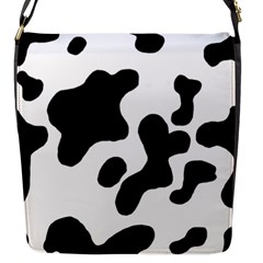 Cow Pattern Flap Closure Messenger Bag (s)