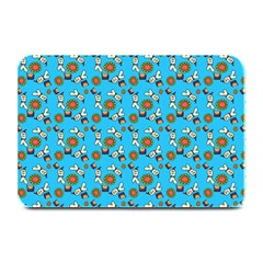 Clown Ghost Pattern Blue Plate Mats by snowwhitegirl