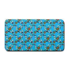 Clown Ghost Pattern Blue Medium Bar Mats