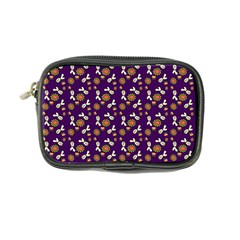 Clown Ghost Pattern Purple Coin Purse by snowwhitegirl