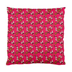 Clown Ghost Pattern Pink Standard Cushion Case (one Side)