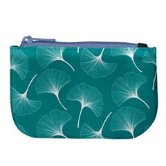 Whiteflowergreen Large Coin Purse by Dushan