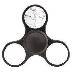 White Faux Marble Finger Spinner by Dushan