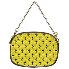 Art-decoyellow Chain Purse (two Sides) by Dushan