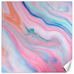 Colorful Marble Abstract Background Texture  Canvas 12  X 12 