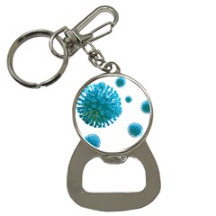 Corona Virus Bottle Opener Key Chain by catchydesignhill