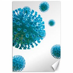 Corona Virus Canvas 12  X 18  by catchydesignhill