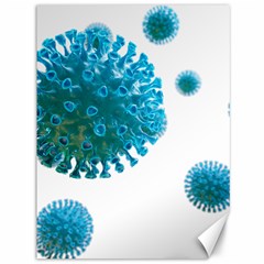 Corona Virus Canvas 36  X 48  by catchydesignhill
