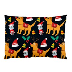 Funny Christmas Pattern Background Pillow Case (Two Sides)