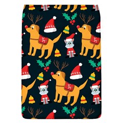 Funny Christmas Pattern Background Removable Flap Cover (L)