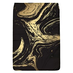 Black And Gold Marble Removable Flap Cover (s)