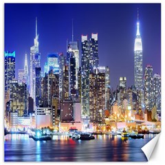 New-york Cityscape  Canvas 20  X 20  by Dushan