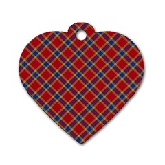 Scottish And Celtic Pattern - Braveheard Is Proud Of You Dog Tag Heart (two Sides) by DinzDas