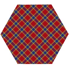 Scottish And Celtic Pattern - Braveheard Is Proud Of You Wooden Puzzle Hexagon by DinzDas