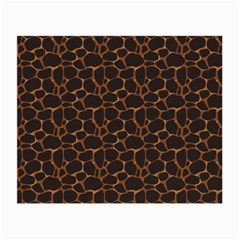 Animal Skin - Panther Or Giraffe - Africa And Savanna Small Glasses Cloth by DinzDas