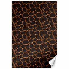 Animal Skin - Panther Or Giraffe - Africa And Savanna Canvas 24  X 36  by DinzDas