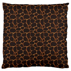 Animal Skin - Panther Or Giraffe - Africa And Savanna Standard Flano Cushion Case (one Side) by DinzDas