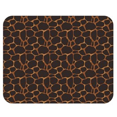 Animal Skin - Panther Or Giraffe - Africa And Savanna Double Sided Flano Blanket (medium)  by DinzDas