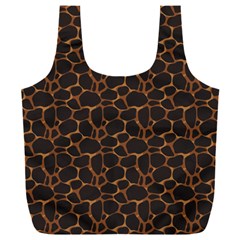 Animal Skin - Panther Or Giraffe - Africa And Savanna Full Print Recycle Bag (xxxl) by DinzDas