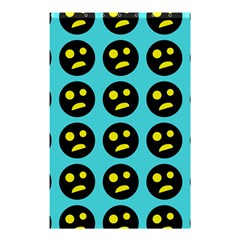 005 - Ugly Smiley With Horror Face - Scary Smiley Shower Curtain 48  X 72  (small)  by DinzDas