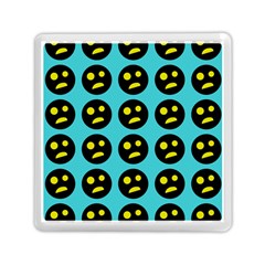005 - Ugly Smiley With Horror Face - Scary Smiley Memory Card Reader (square) by DinzDas