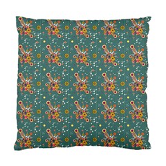 006 - Funky Oldschool 70s Wallpaper - Exploding Circles Standard Cushion Case (one Side) by DinzDas