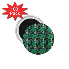 Bamboo Trees - The Asian Forest - Woods Of Asia 1 75  Magnets (100 Pack)  by DinzDas