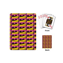 Haha - Nelson Pointing Finger At People - Funny Laugh Playing Cards Single Design (mini) by DinzDas