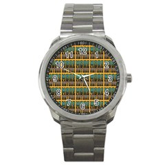 More Nature - Nature Is Important For Humans - Save Nature Sport Metal Watch by DinzDas