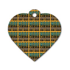 More Nature - Nature Is Important For Humans - Save Nature Dog Tag Heart (Two Sides)