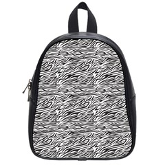 Zebra Pattern - Zebras And Horses - African Animals School Bag (small) by DinzDas