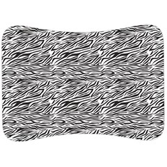 Zebra Pattern - Zebras And Horses - African Animals Velour Seat Head Rest Cushion by DinzDas