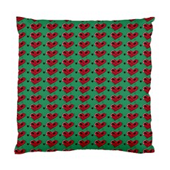 Evil Heart Graffiti Pattern Standard Cushion Case (one Side) by DinzDas