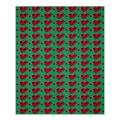 Evil Heart Graffiti Pattern Shower Curtain 60  X 72  (medium)  by DinzDas