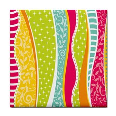 Abstract Lines Face Towel by designsbymallika