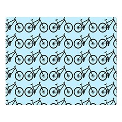 Mountain Bike - Mtb - Hardtail And Dirt Jump Double Sided Flano Blanket (large)  by DinzDas