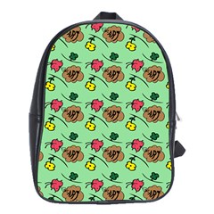 Lady Bug Fart - Nature And Insects School Bag (xl)