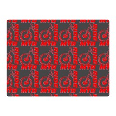 015 Mountain Bike - Mtb - Hardtail And Downhill Double Sided Flano Blanket (mini)  by DinzDas