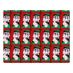 Village Dude - Hillbilly And Redneck - Trailer Park Boys Double Sided Flano Blanket (large)  by DinzDas