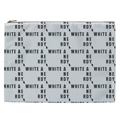 White And Nerdy - Computer Nerds And Geeks Cosmetic Bag (xxl) by DinzDas