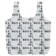 White And Nerdy - Computer Nerds And Geeks Full Print Recycle Bag (xxxl) by DinzDas