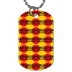 Japan Nippon Style - Japan Sun Dog Tag (One Side)